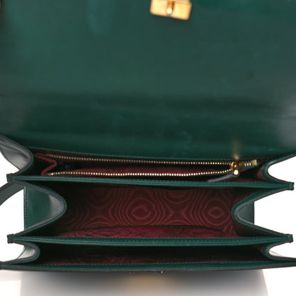 Gucci Grainy Calfskin Small Zumi Shoulder Bag Vintage Green 5 of 12
