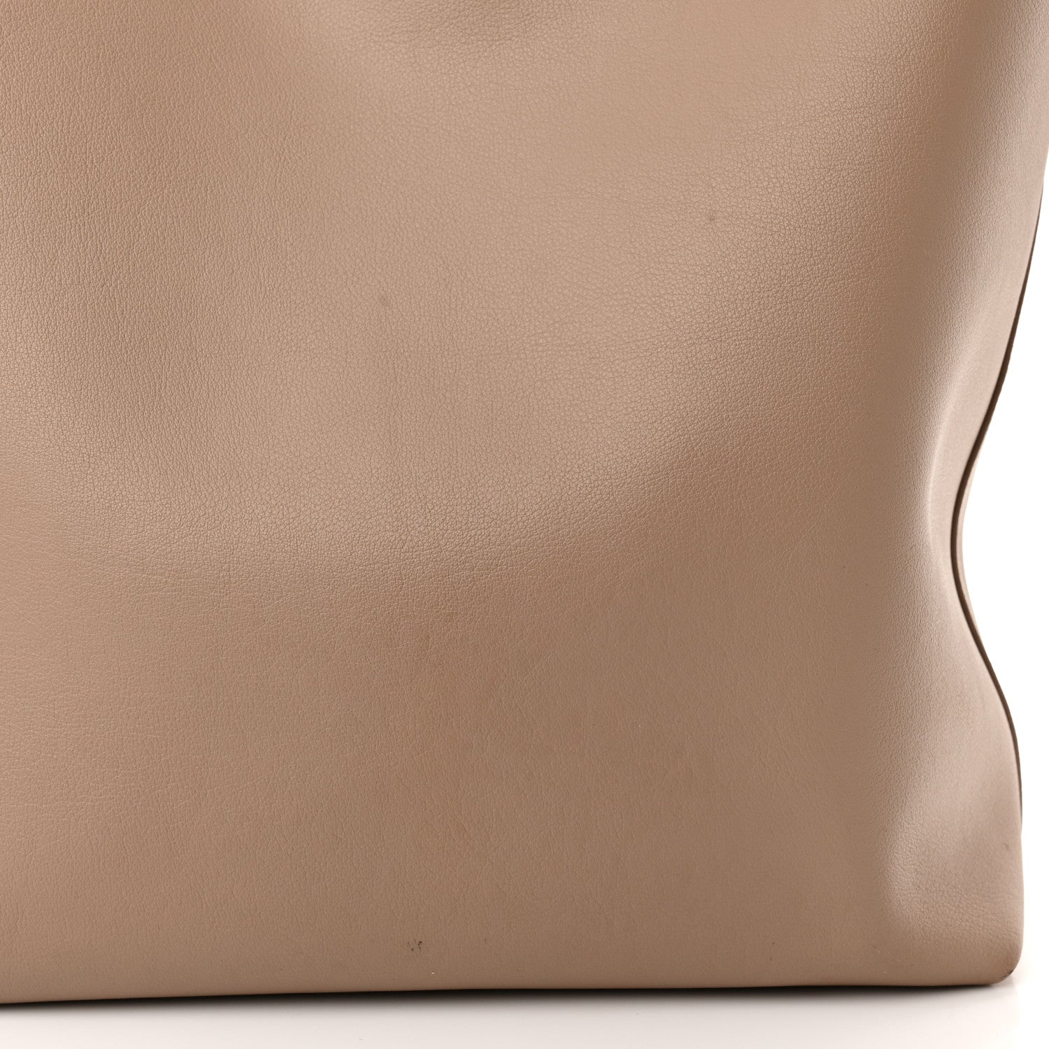 Saint Laurent Calfskin North-South Shopping Tote Dark Beige 9 of 12
