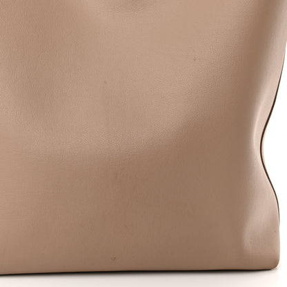 Saint Laurent Calfskin North-South Shopping Tote Dark Beige 9 of 12