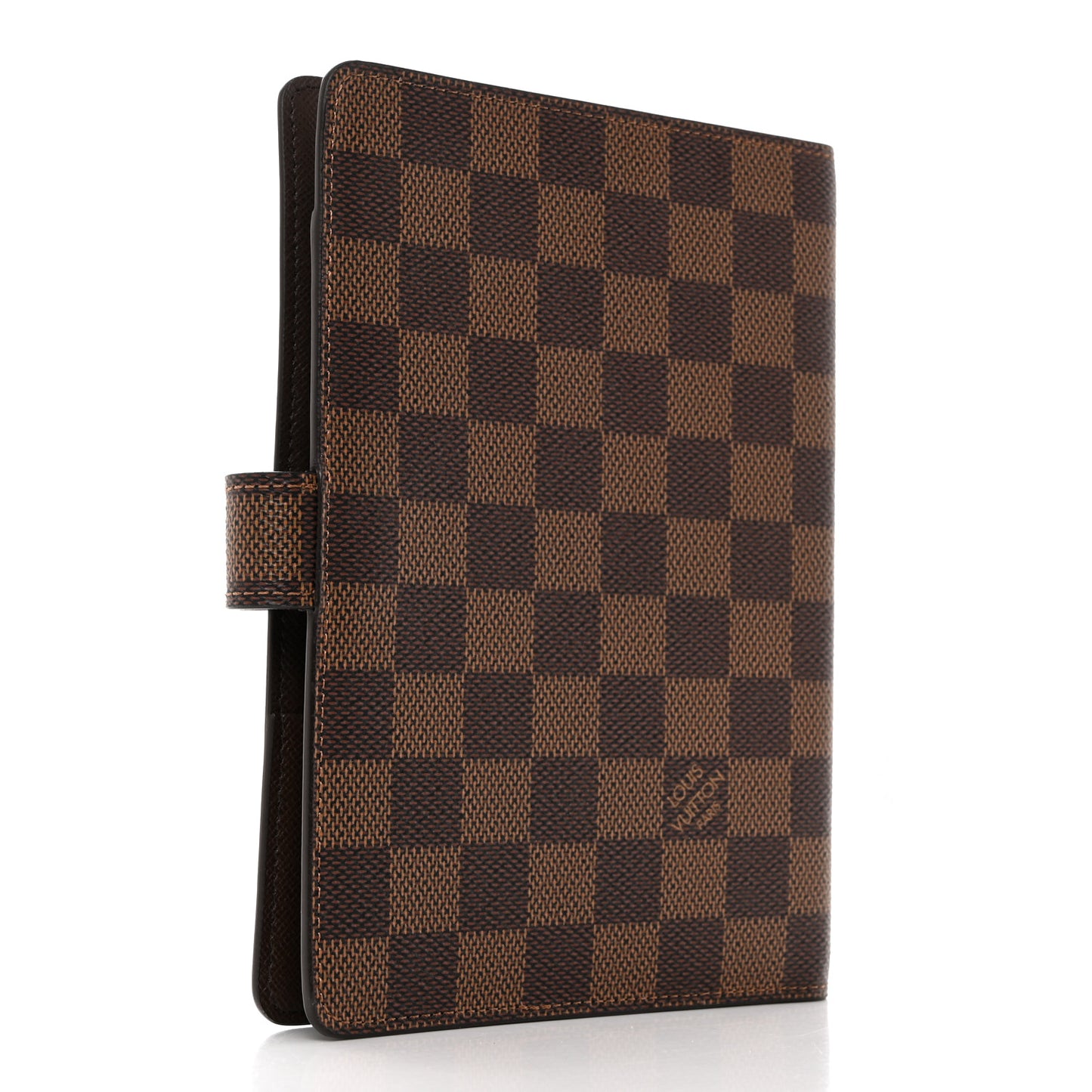 Damier Ebene Medium Ring Agenda Cover