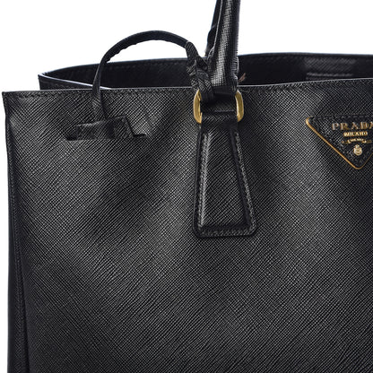 Prada Saffiano Lux Large Tote Black 14 of 19