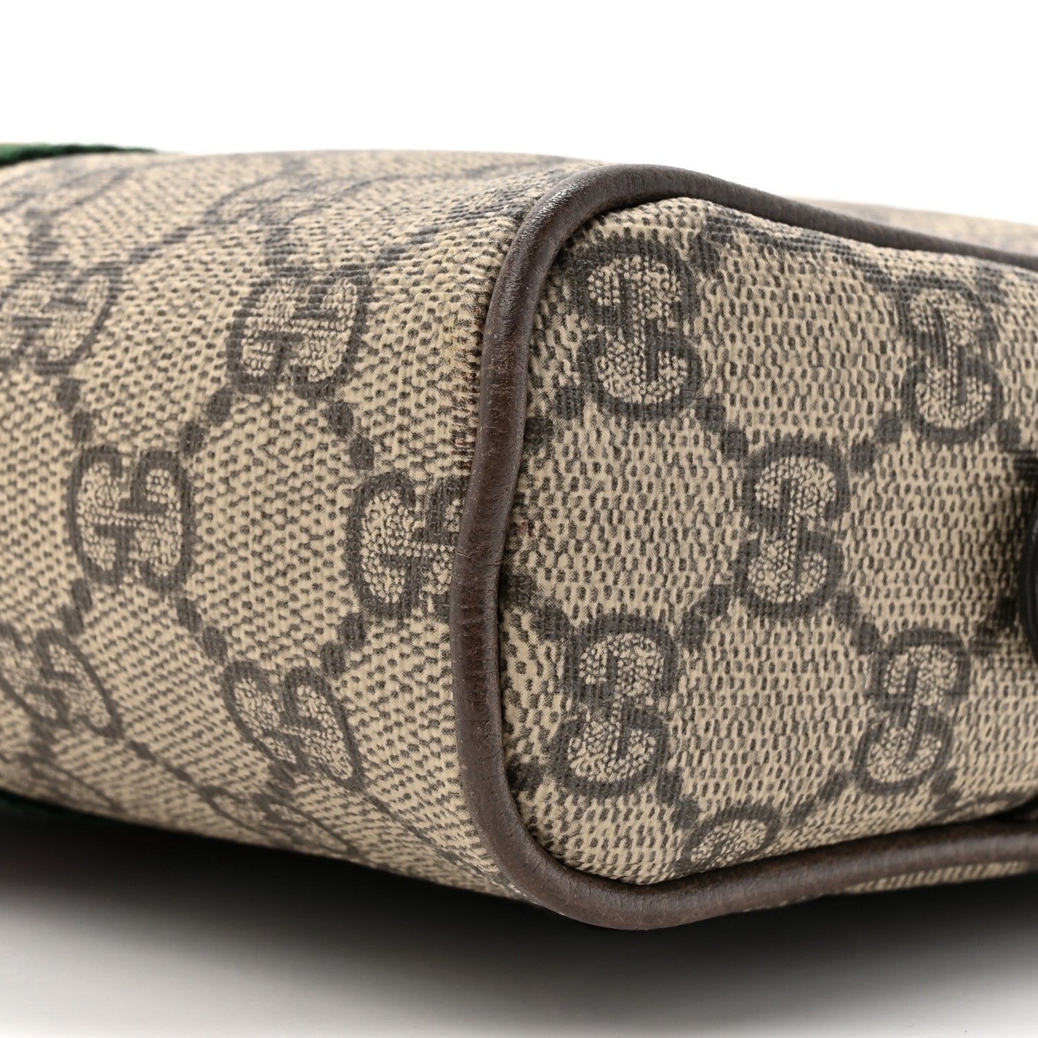 Gucci GG Supreme Monogram Web Small Ophidia Belt Bag 95 38 Dark Brown 9 of 12