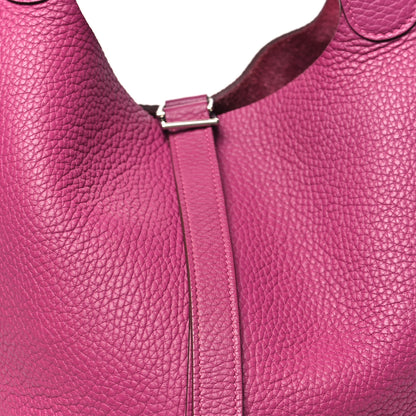 Hermes Taurillon Clemence Picotin Lock 26 GM Tosca 8 of 10