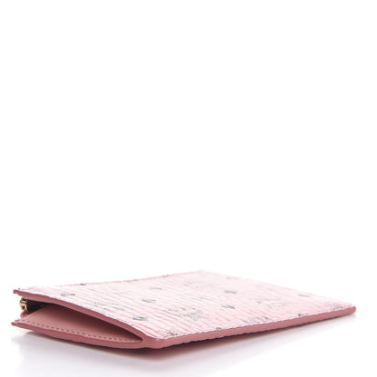 MCM Visetos Key Pouch Pink 4 of 9