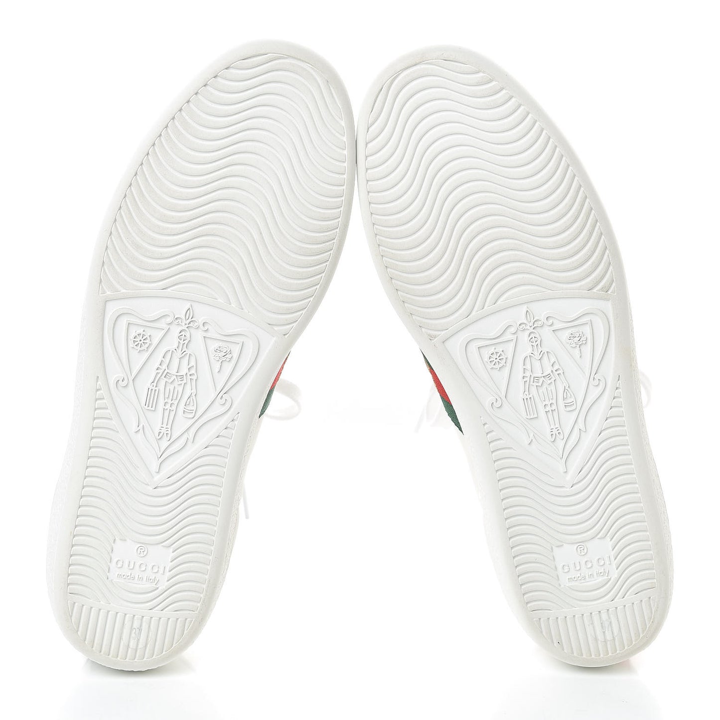 Calfskin Ayers Web Pineapple Ladybug Embroidered Womens Ace Sneakers 37 White