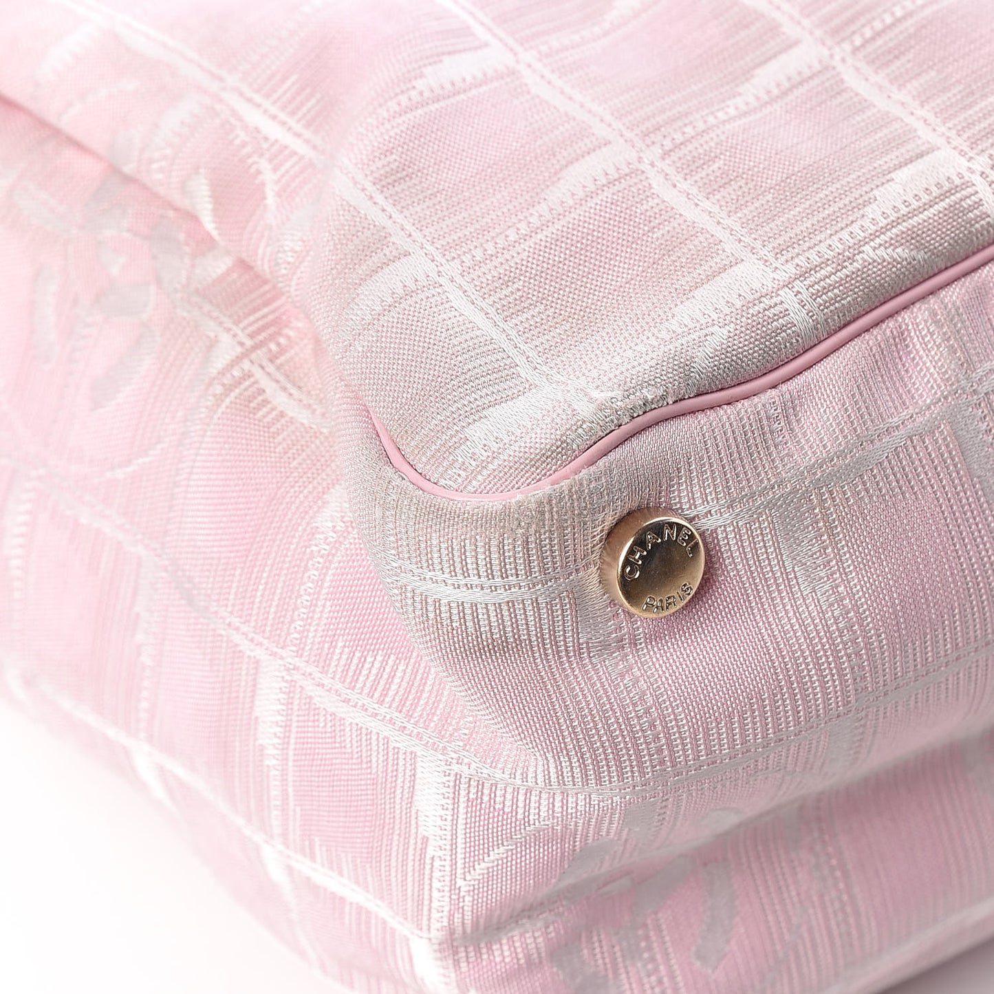 Nylon Travel Large Tote Pink