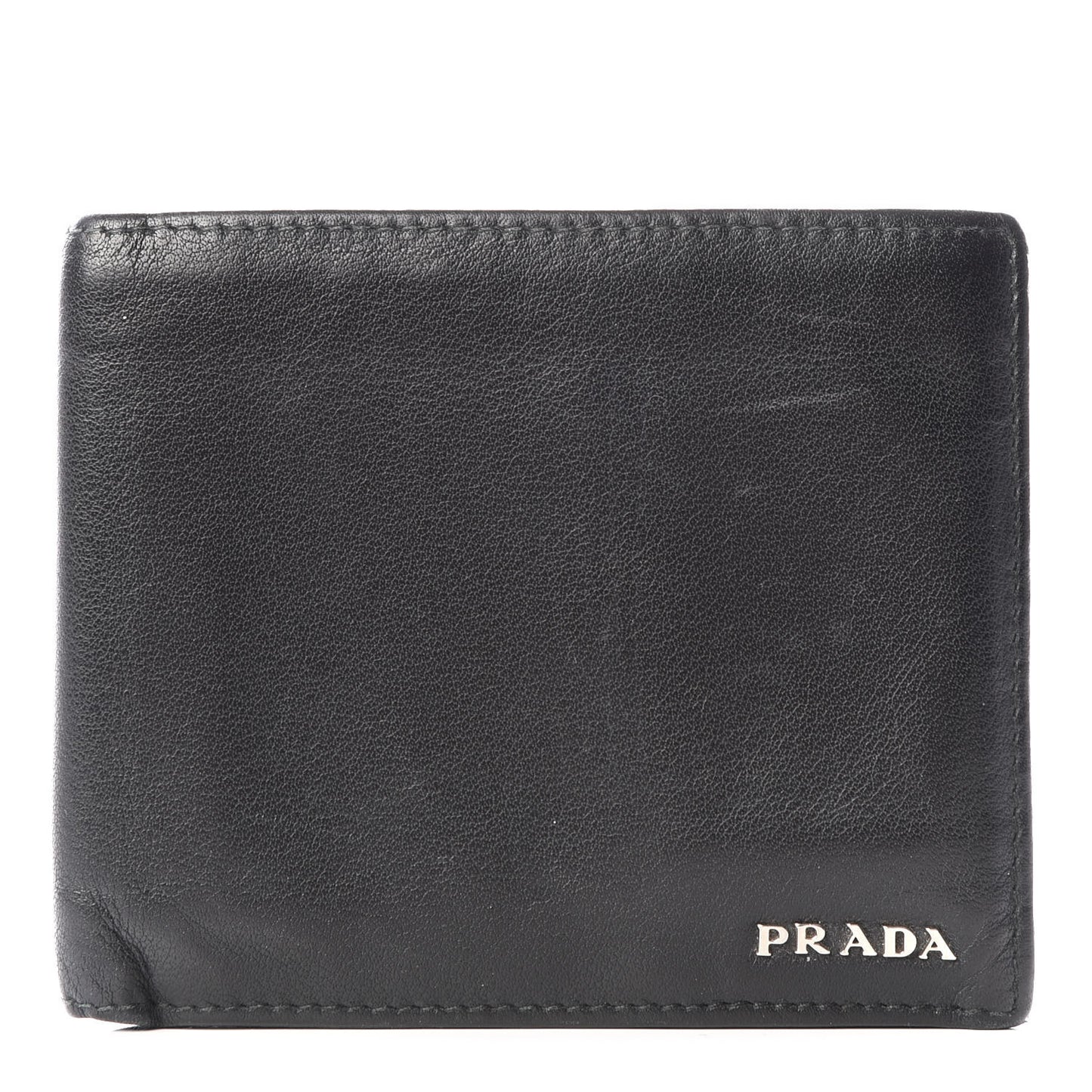 Soft Calf Bi-Fold Wallet Black
