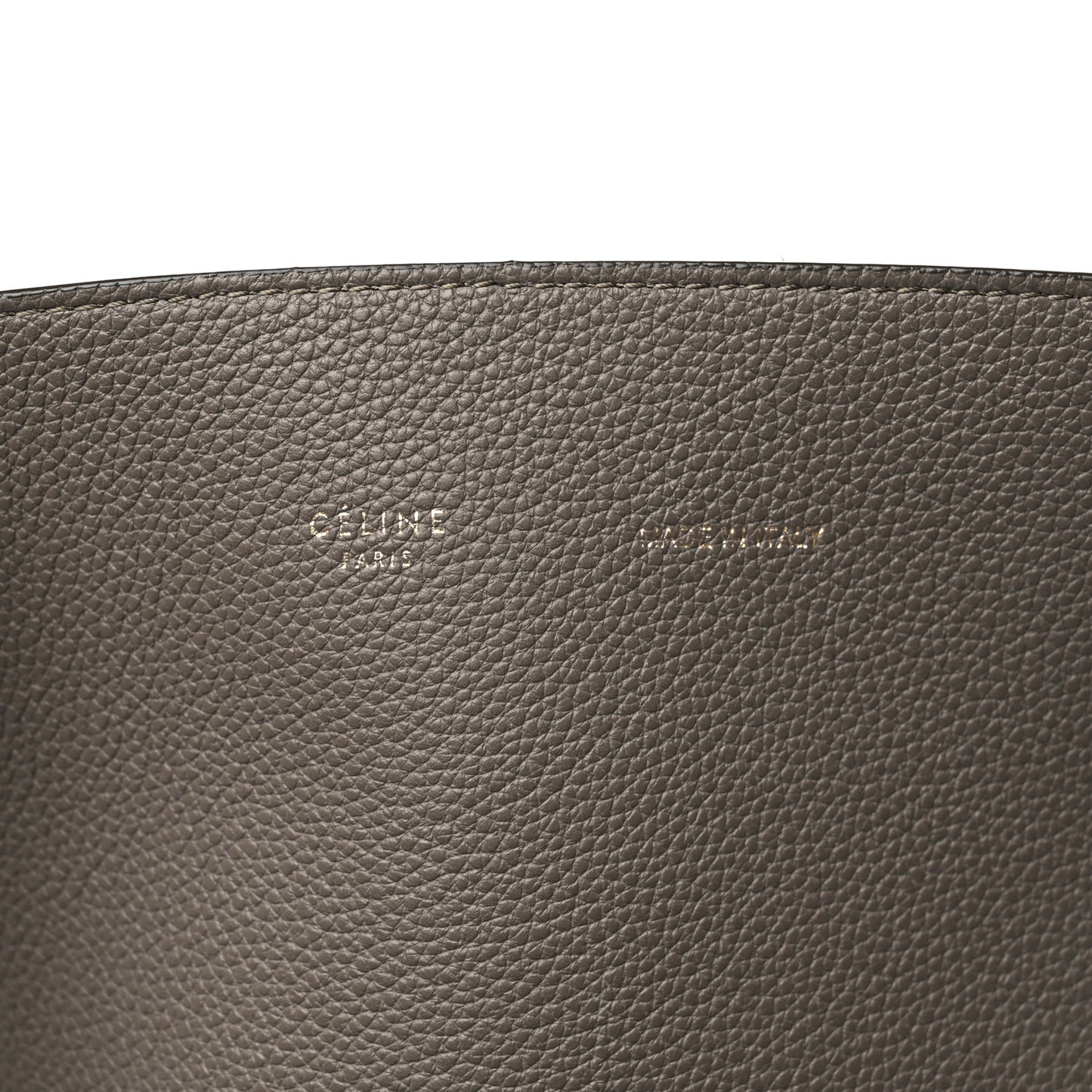 Soft Grained Calfskin Small Belt Cabas Phantom Taupe