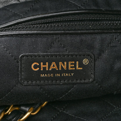 Chanel Shiny Calfskin Quilted Small Chanel 22 Black 8 of 12