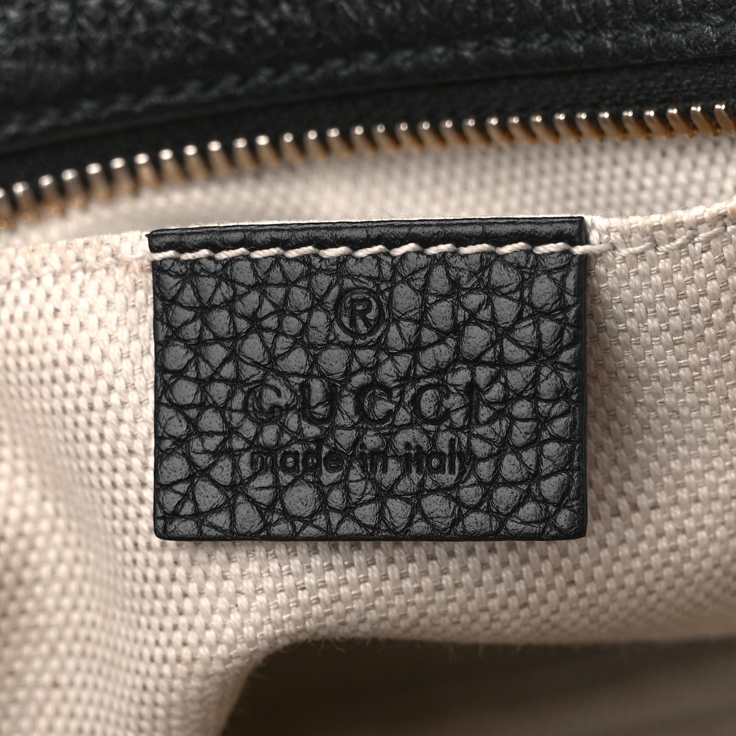 Gucci Pebbled Calfskin Small Soho Disco Bag Black 6 of 12
