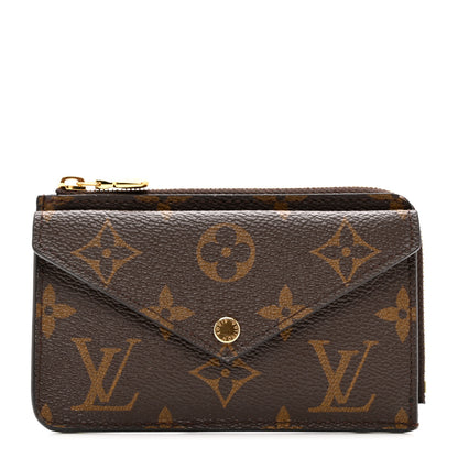 Louis Vuitton Monogram Recto Verso Card Holder Black 1 of 6