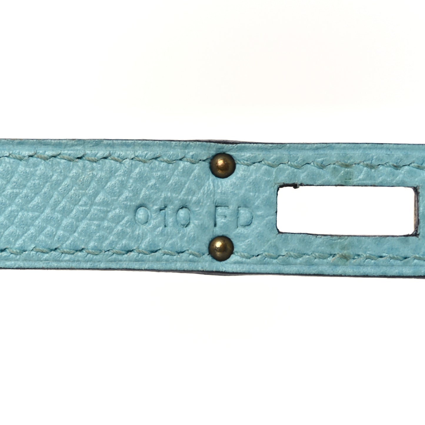 Epsom Kelly Longue Wallet Bleu Atoll