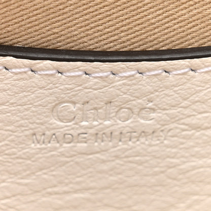 Chloe Calfskin Crocodile Embossed Small Tess Bag Brilliant White 6 of 12
