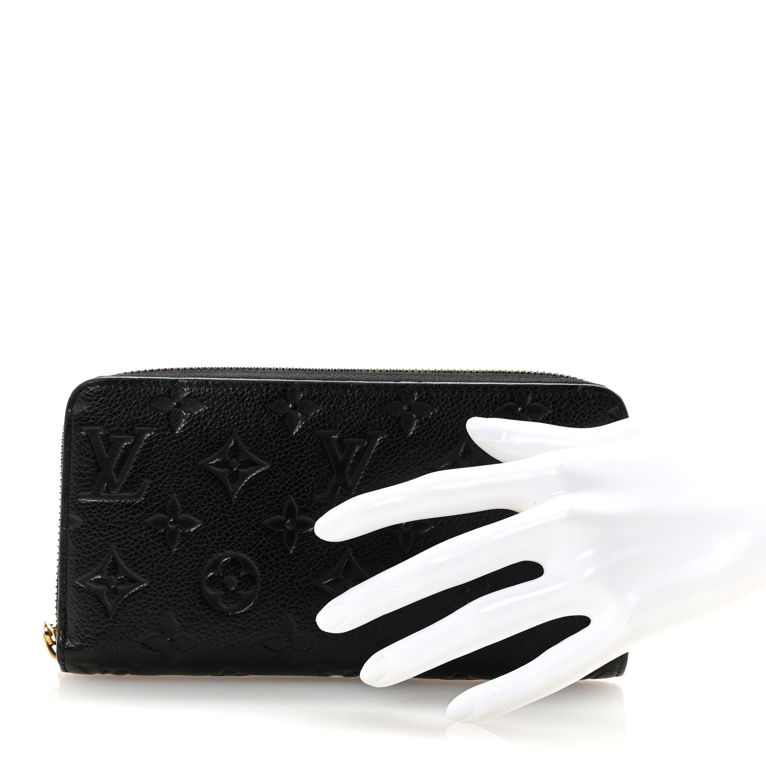Louis Vuitton Empreinte Zippy Wallet Black 2 of 7