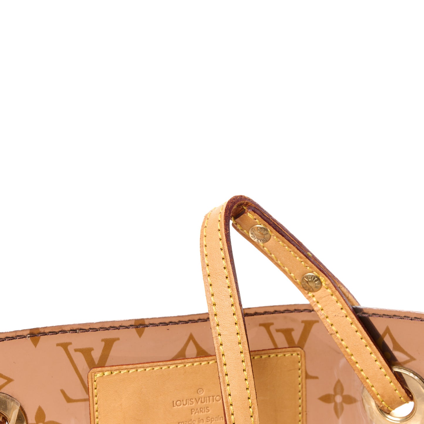 LOUIS VUITTON Vinyl Monogram Ambre Sac Cabas GM