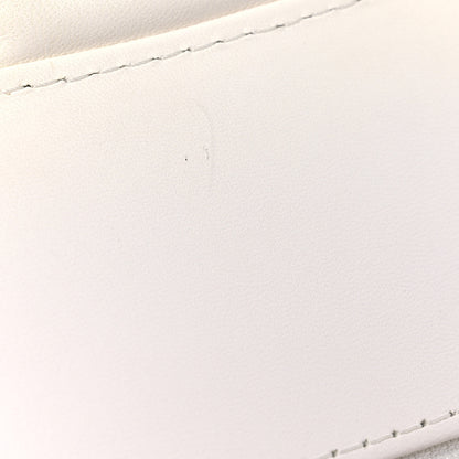 Chanel Lambskin Metallic Calfskin Crocodile Embossed 2.55 Cocodile Reissue 225 Flap White Gold 12 of 12