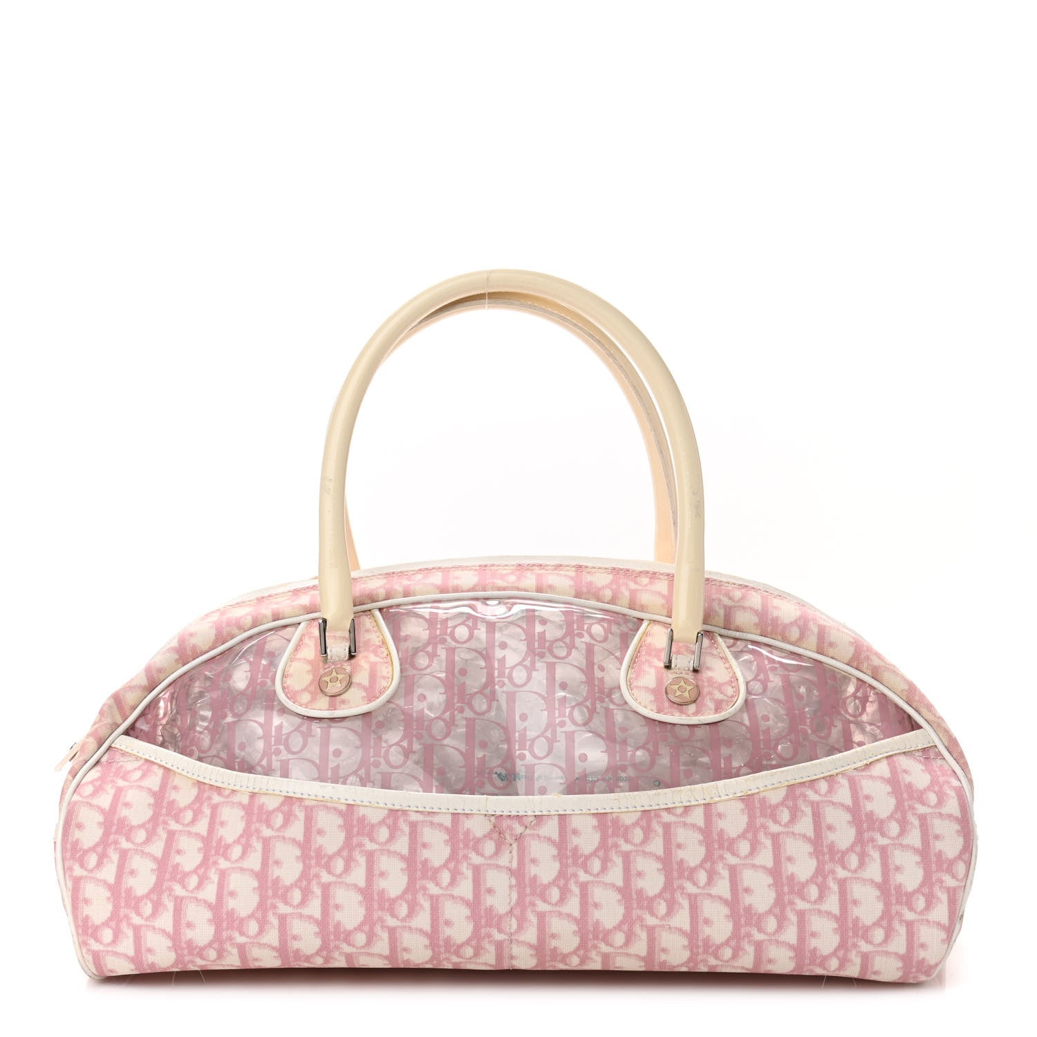 Christian Dior Monogram PVC Bowler Pink 1 of 14
