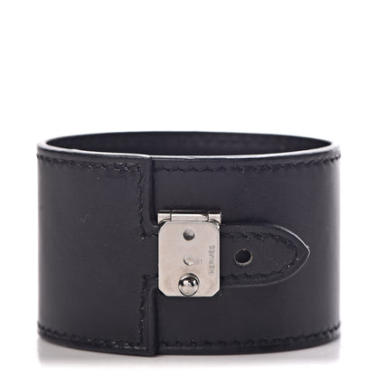 Hermes Chamonix Vegas Lock Wide Cuff M Black 1 of 5