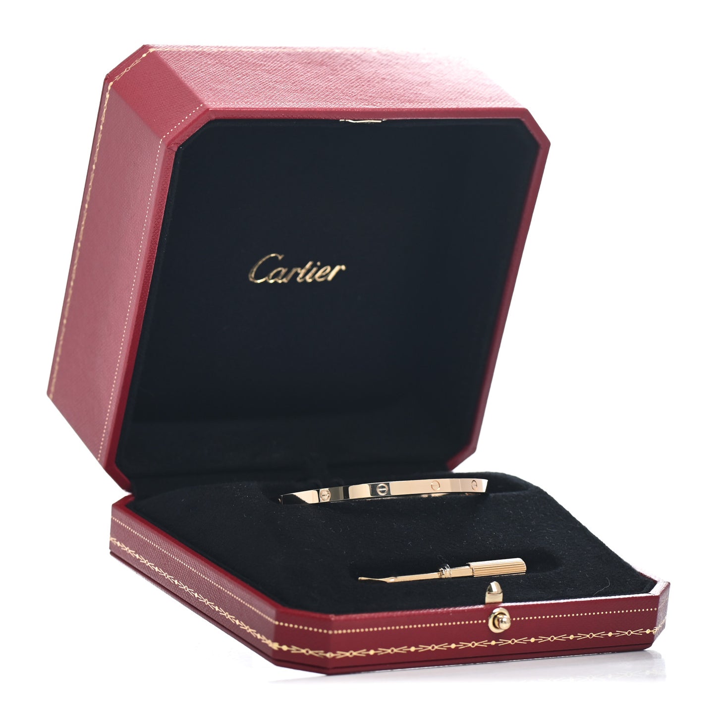 18K Yellow Gold Small LOVE Bracelet 18