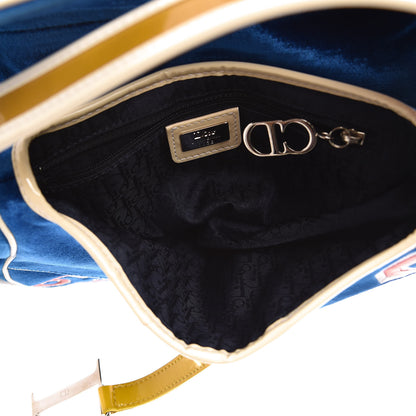 Christian Dior Velour Adiorable 69 Saddle Bag 5 of 10