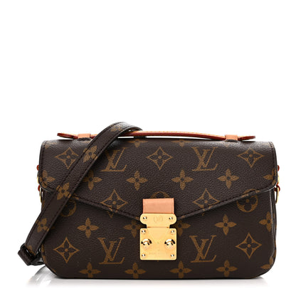 Louis Vuitton Monogram Pochette Metis East West 1 of 11