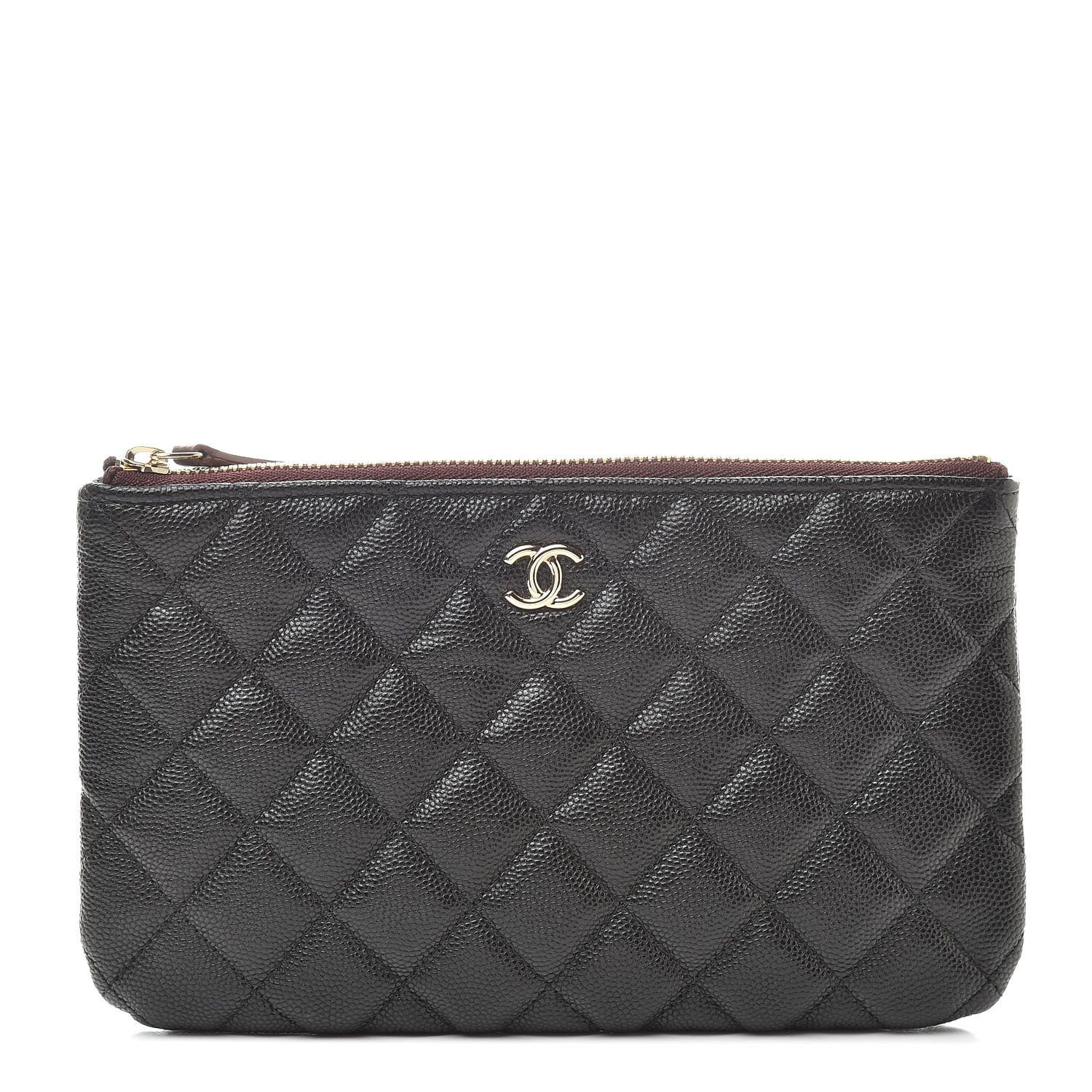 Chanel Caviar Quilted Small Pouch Black 1 of 8