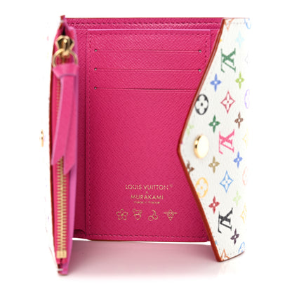 Louis Vuitton LV x TM Monogram Multicolor Victorine Wallet White 5 of 8