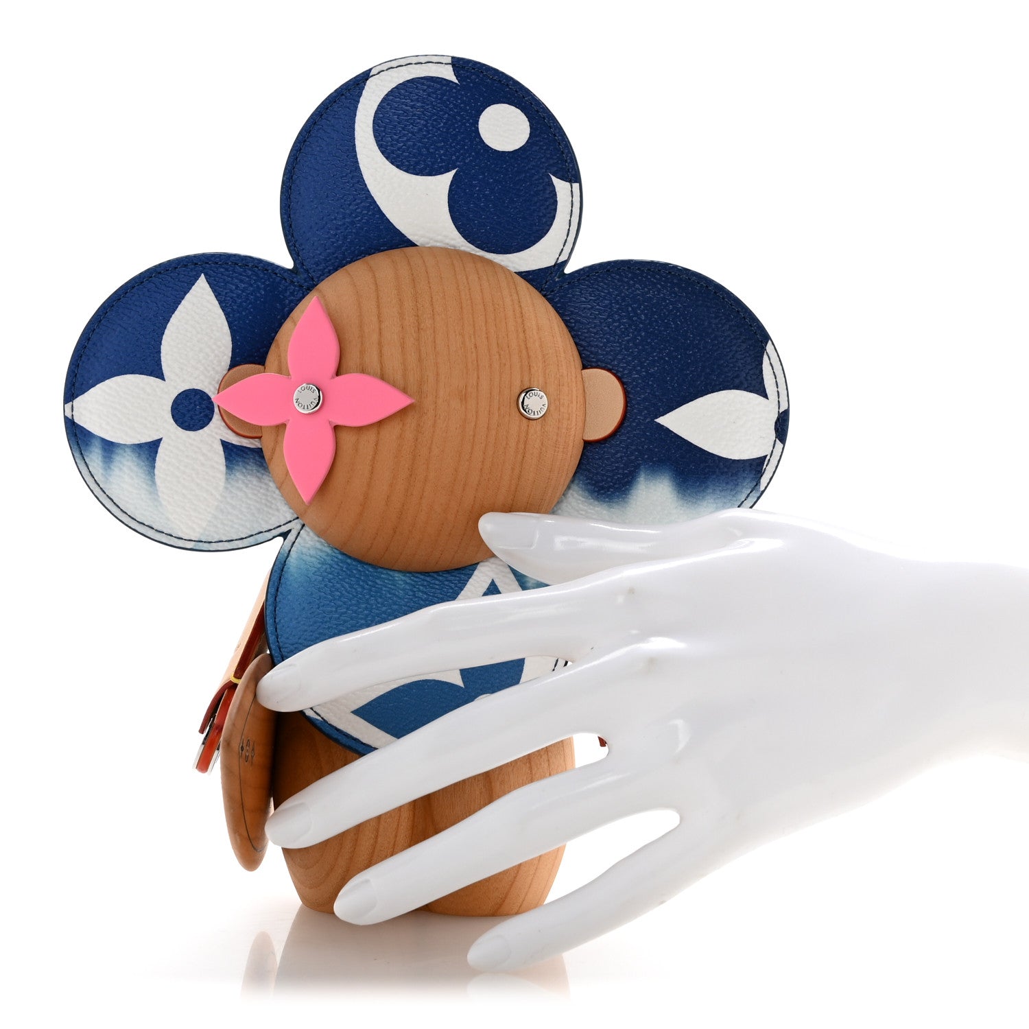Louis Vuitton Wood Monogram Escale Vivienne Doll Blue 2 of 6