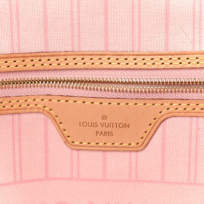 Louis Vuitton Damier Azur Neo Neverfull GM Rose Ballerine 6 of 8