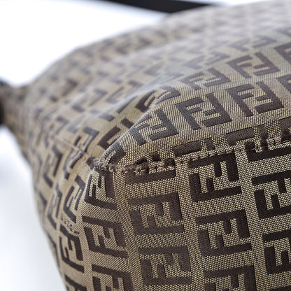Fendi Zucchino Hobo Dark Brown 12 of 15