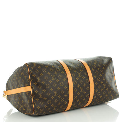 Louis Vuitton Monogram Keepall Bandouliere 55 4 of 8
