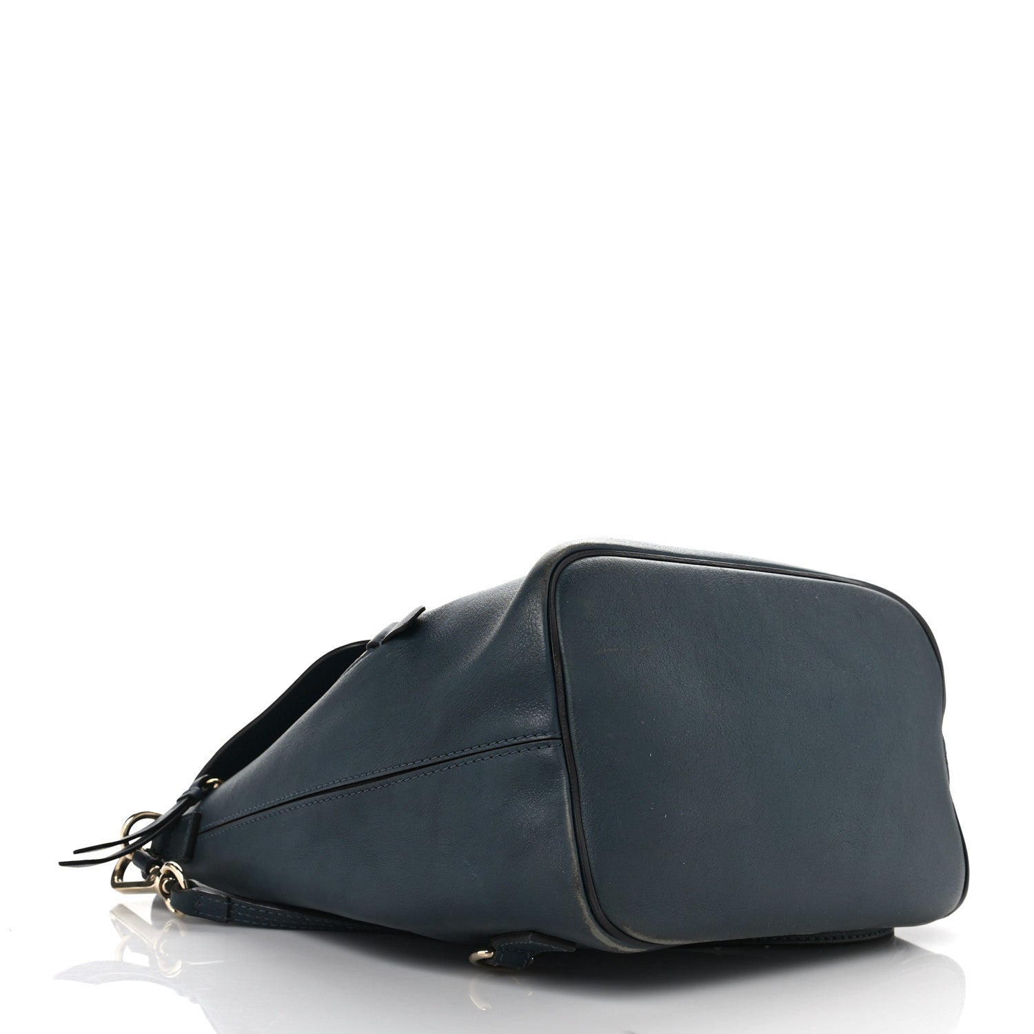 Chloe Suede Calfskin Small Faye Backpack Silver Blue 4 of 13