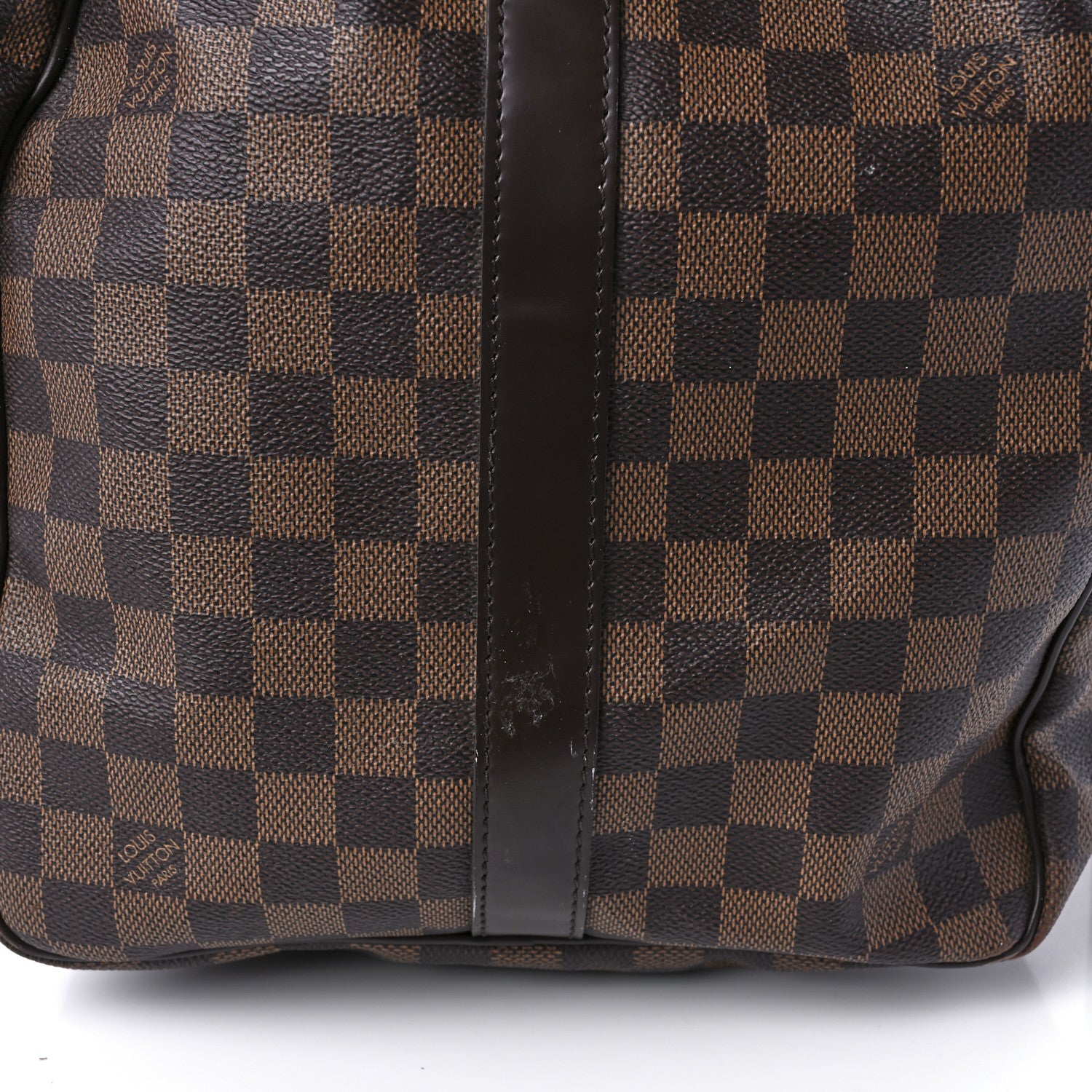 Louis Vuitton Damier Ebene Keepall Bandouliere 55 12 of 13