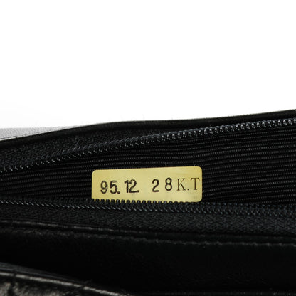 Chanel Lambskin Quilted Medium Single Flap Black 8 of 9