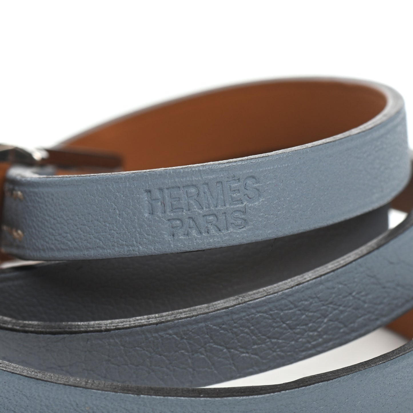 Swift Hapi 3 MM Triple Tour Wrap Bracelet S Bleu Lin