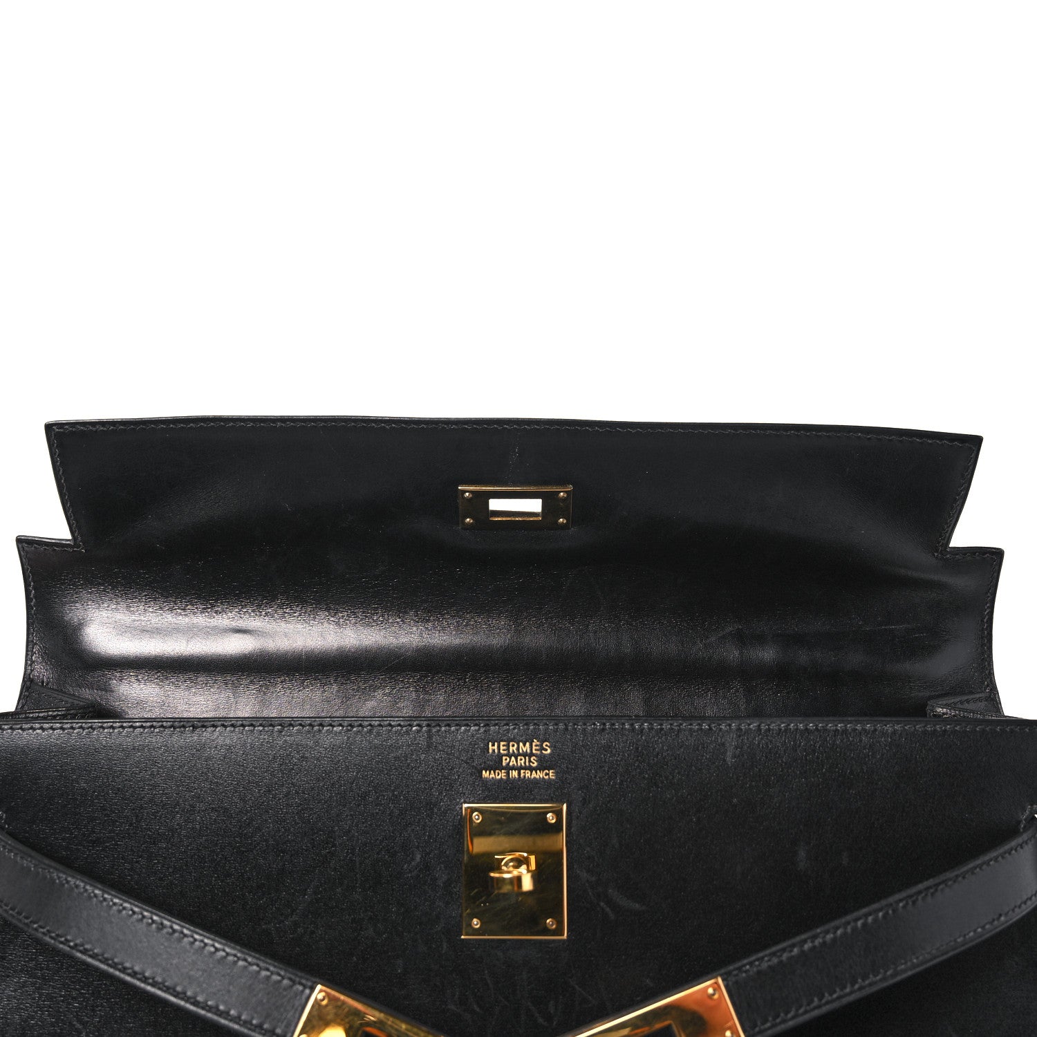 Hermes Box Kelly Sellier 35 Black 17 of 46