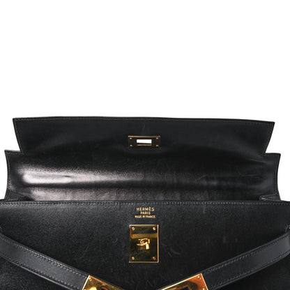 Hermes Box Kelly Sellier 35 Black 17 of 46