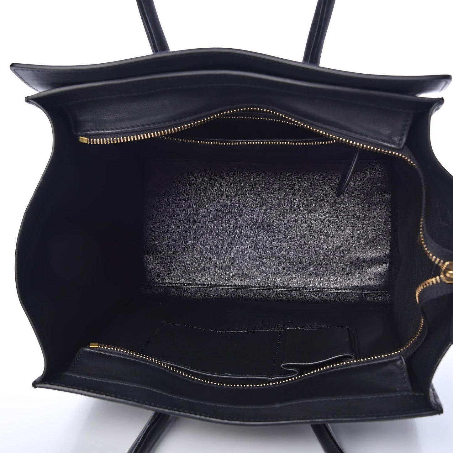 Smooth Calfskin Mini Luggage Black