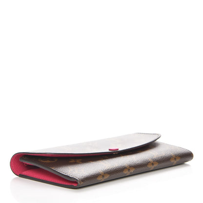 Louis Vuitton Monogram Emilie Wallet Hot Pink 4 of 8