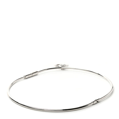 Louis Vuitton Metal LV Circle Belt M Silver 2 of 5