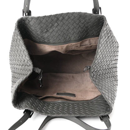 Bottega Veneta Nappa Intrecciato Large Seamless Tote New Light Grey 4 of 9