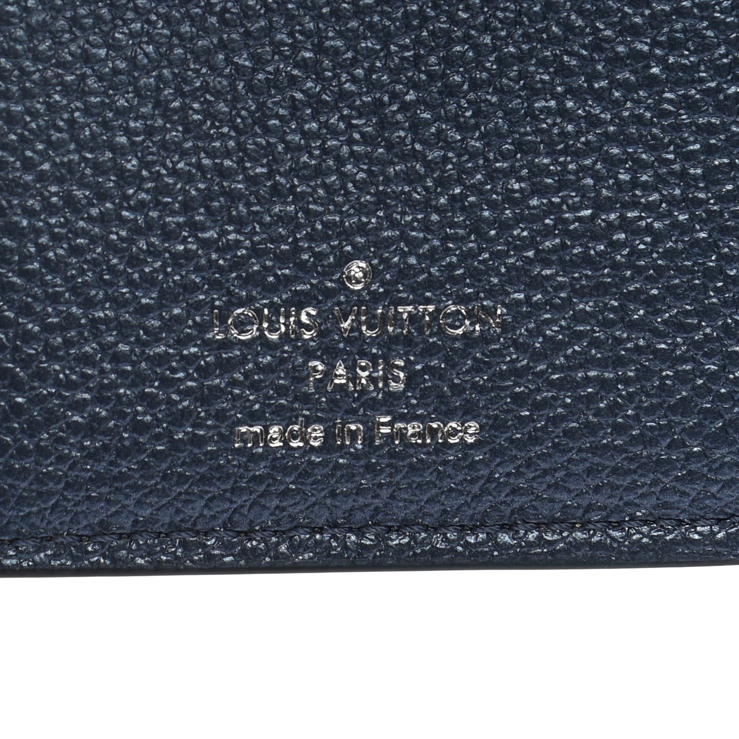 Louis Vuitton Metallic Empreinte Clea Wallet Navy Nacre 6 of 10