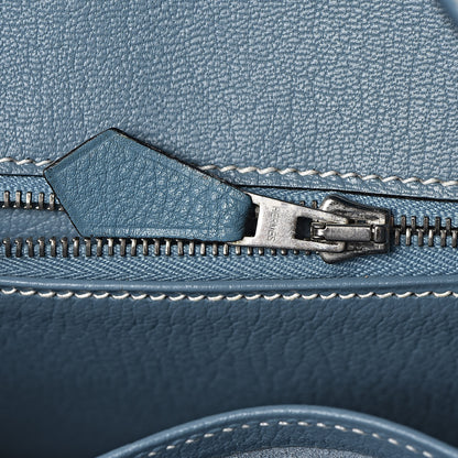 Hermes Togo Birkin 25 Blue Jean 13 of 36