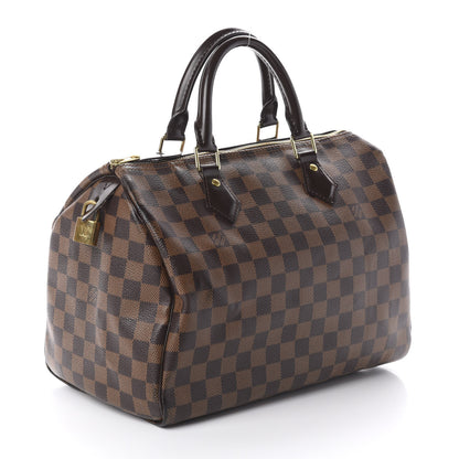 Louis Vuitton Damier Ebene Speedy 30 2 of 7