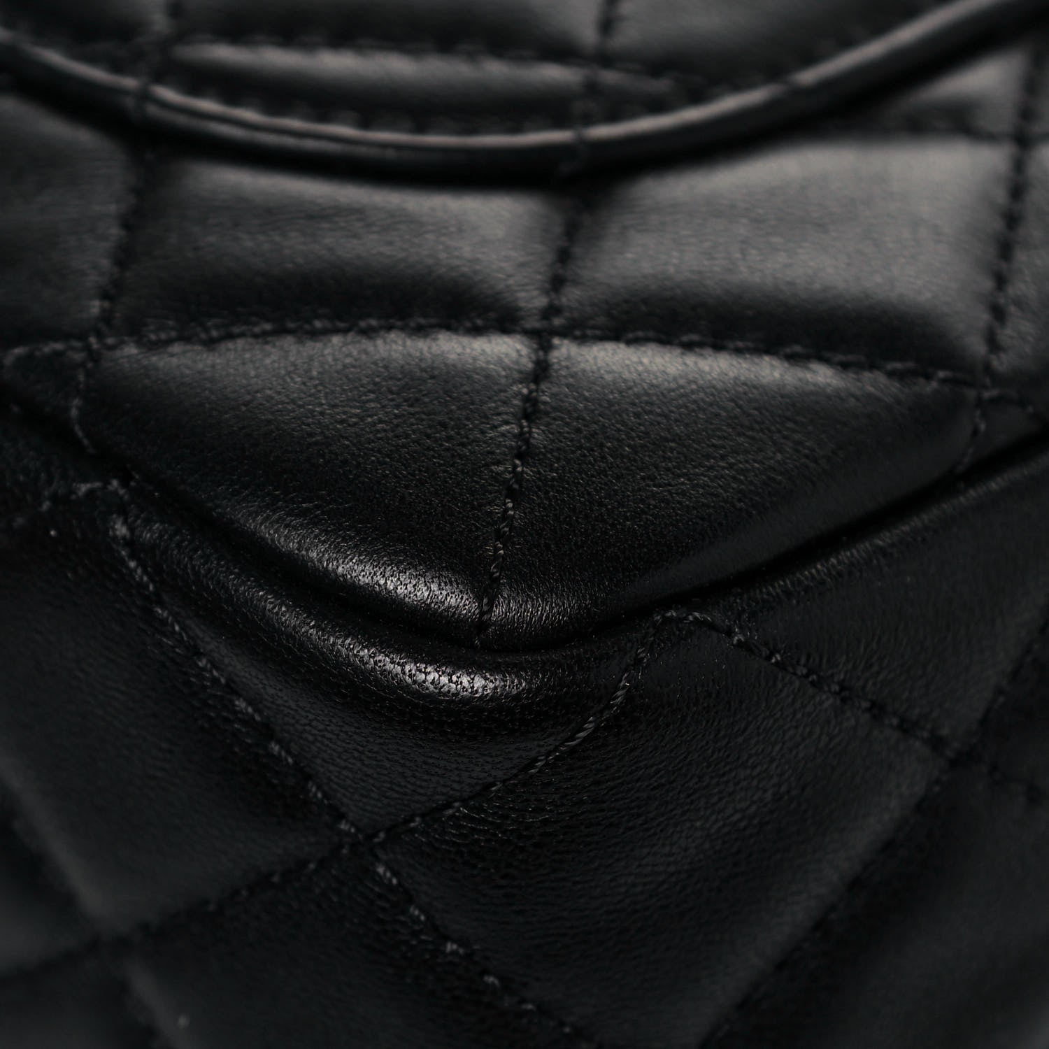 Chanel Lambskin Quilted Mini Rectangular Pearl Crush Flap Black 12 of 15