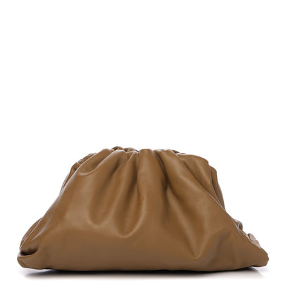 Bottega Veneta Smooth Butter Calf The Pouch Oversized Clutch Cammello 1 of 9