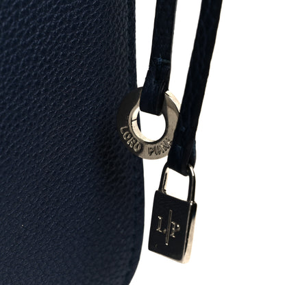 Loro Piana Calfskin Milky Way Odessa Shoulder Bag Navy 9 of 13