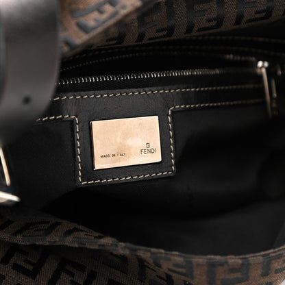 Fendi Zucchino Baguette Dark Brown 5 of 9