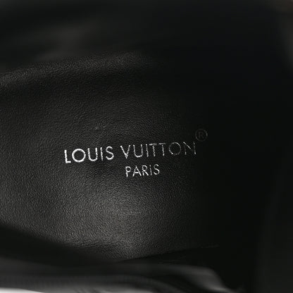 Louis Vuitton Calfskin Monogram Star Trail Ankle Boots 37 Black 6 of 9