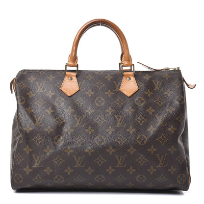 Louis Vuitton Monogram Speedy 35 1 of 9